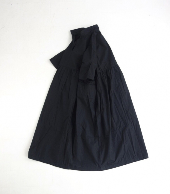 ichi V領五分袖寬版洋裝