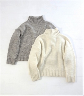 ichi 高領編織毛衣
