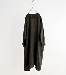 ICHI Antiquités 領袖口荷葉兩穿式洋裝