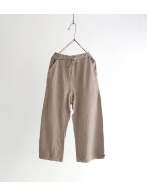 ichi 毛巾布刷毛運動褲