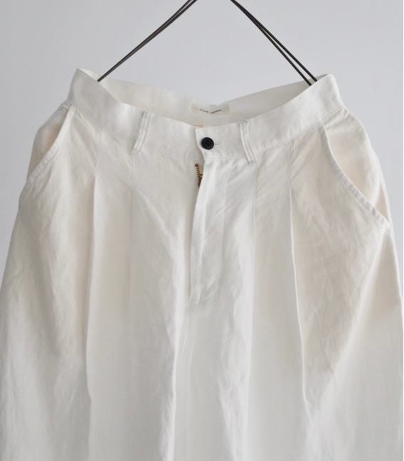 s t y l e + confort  麻料寬褲