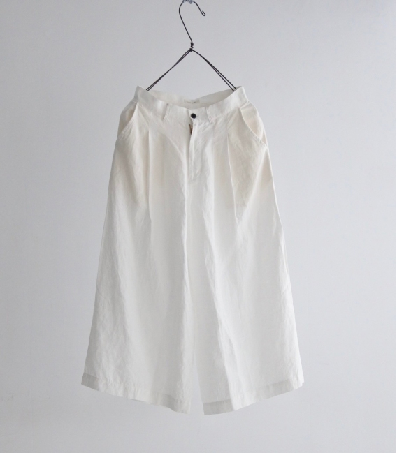 s t y l e + confort  麻料寬褲