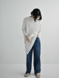 Hands of creation 船型領麻料洋裝