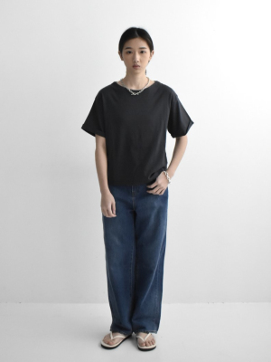 Rag sista 厚棉袖口反摺T
