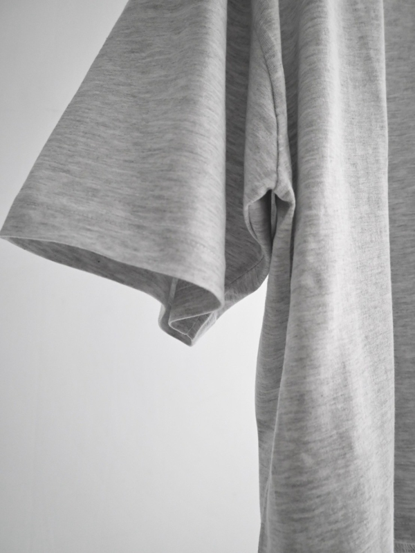 ichi Mer圓形文字落肩寬身棉上衣