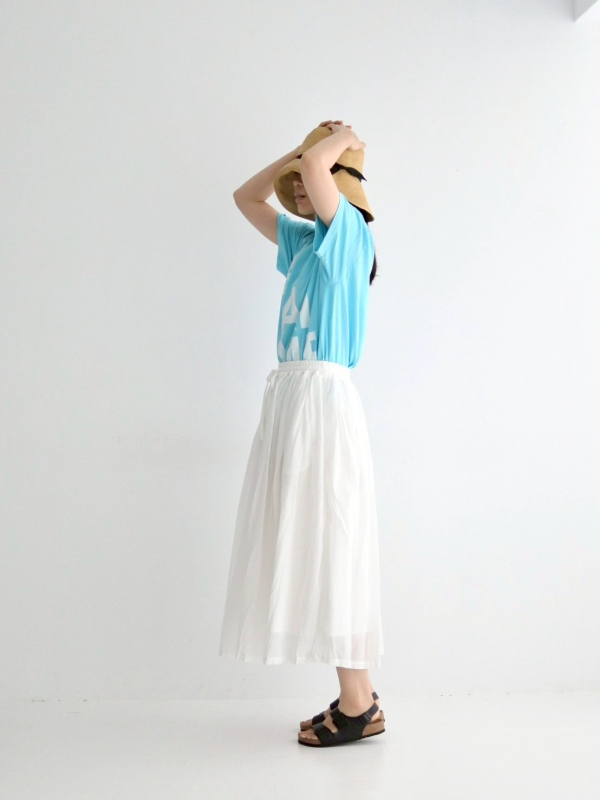 ichi JET大字母短袖上衣