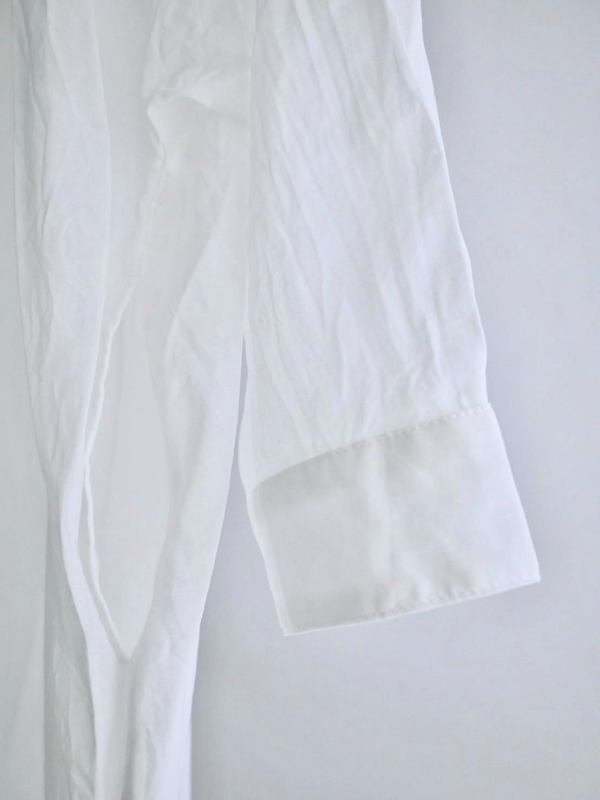 ichi棉紗立領排釦洋裝