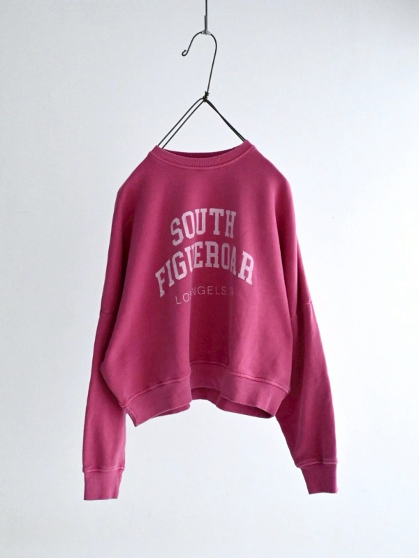 ichi 英文字母短版大落肩上衣