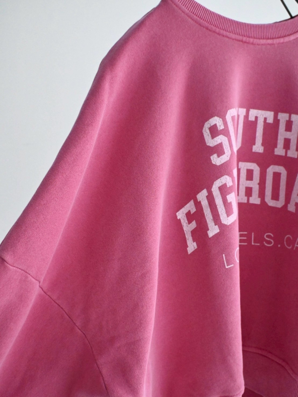 ichi 英文字母短版大落肩上衣