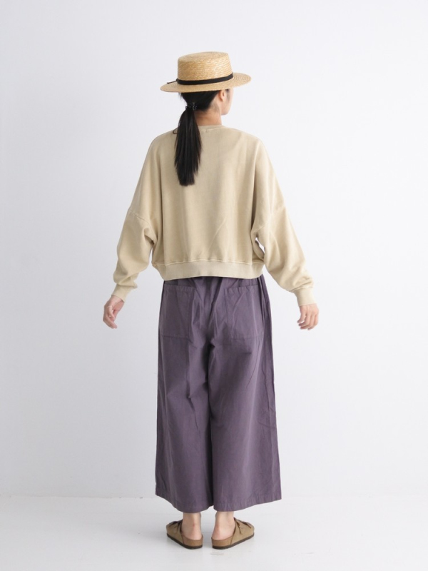 ichi 英文字母短版大落肩上衣