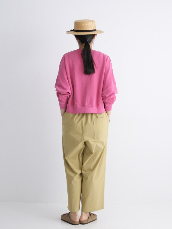 ichi 英文字母短版大落肩上衣