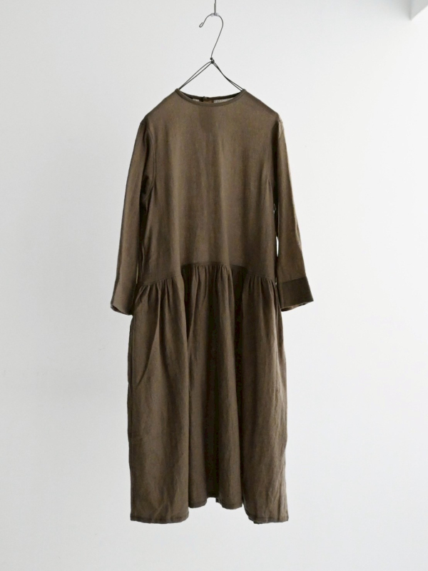 ichi  格紋毛料洋裝