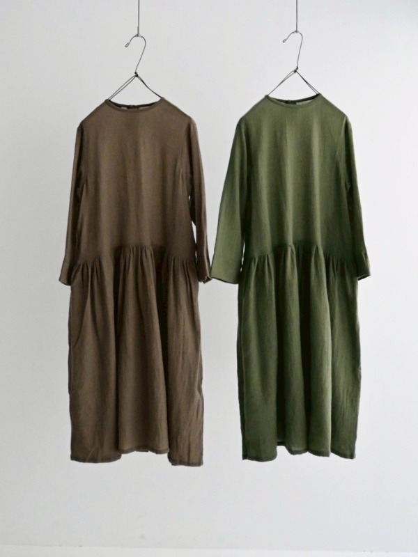 ichi  格紋毛料洋裝