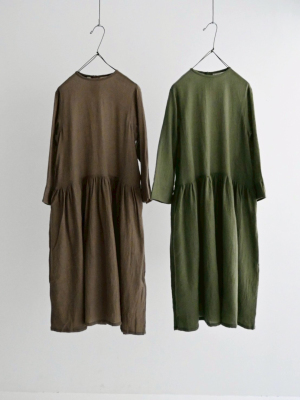 ichi  格紋毛料洋裝