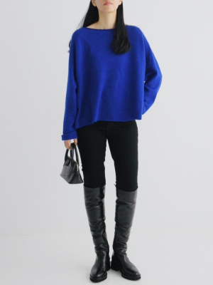 絲混喀什米爾針織衫