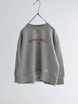 快晴堂 Norway Norge 落肩運動上衣