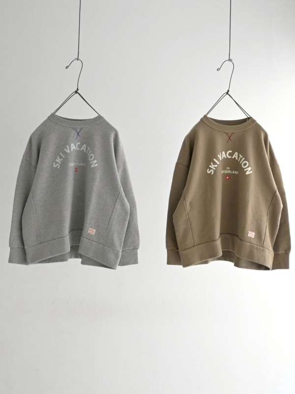 快晴堂 SKI VACATION 落肩運動上衣