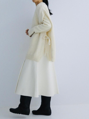 祕魯毛料短版編織背心